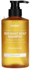 KUNDAL Beer Yeast Scalp Shampoo - hajra, sörélesztővel Herb menta, 500 ml