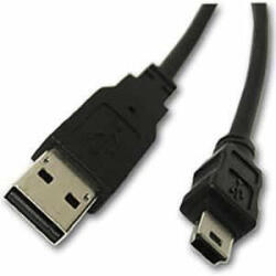  USB 2.0 - mini USB 5pin kábel 1.8m (USB 2.0 - mini USB)