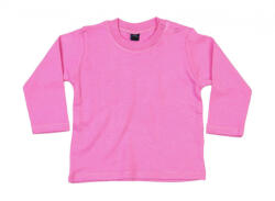 BabyBugz Bébi hosszú ujjú póló BabyBugz Baby Longsleeve Top 12-18, Bubble Gum Rózsaszín