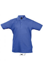 SOL'S Gyerek póló SOL'S SO11344 Sol'S Summer Ii Kids - polo Shirt -10A, Royal Blue