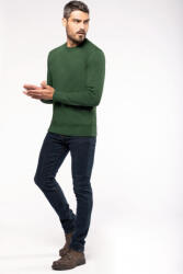 Kariban Férfi pulóver Kariban KA488 Crew neck Sweatshirt -XL, Light Royal Blue