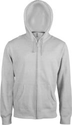 Kariban Uniszex kapucnis pulóver Kariban KA454 Men'S Full Zip Hooded Sweatshirt -L, Oxford Grey
