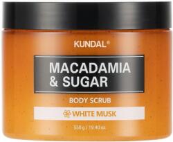 KUNDAL Macadamia & Sugar Body Scrub, 550 g, White Musk