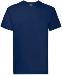 Fruit of the Loom Csomag akciós póló (minimum 5 db) Uniszex póló Rövid ujjú Fruit of the Loom Super Premium Tee - L, Sötétkék (navy)