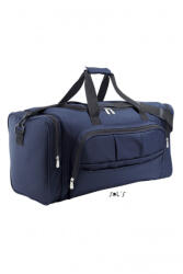 SOL'S Uniszex táska SOL'S SO70900 Sol'S Week-End - 600D polyester Multi-pocket Travel Bag -Egy méret, French Navy