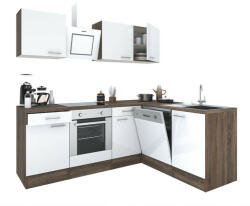  Yorki 220 sarok konyhabútor alsó sütős kivitelben