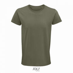 SOL'S Férfi póló SOL'S SO03582 Sol'S Crusader Men - Round-neck Fitted Jersey T-Shirt -XL, Khaki