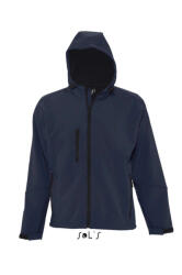 SOL'S Férfi Softshell SOL'S SO46602 Sol'S Replay Men - Hooded Softshell -M, French Navy