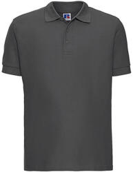 Russell Europe Férfi galléros póló rövid ujjú Russell Europe Better Polo Men - S, Titanium