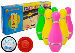 LEAN Toys Színes 6 db Bowling Készlet Világít Fel