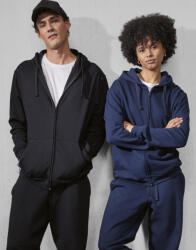 B&C Collection ID. 224 Zip Hood WG009 Black L