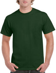 Gildan Uniszex póló Rövid ujjú Gildan Ultra Cotton Adult T-Shirt - XL, Sötétzöld