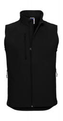 Russell Europe Férfi ujjatlan Softshell Russell Europe Softshell Gilet XL, Fekete