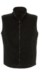 B&C Collection Férfi ujjatlan polár B and C Traveller+ Bodywarmer Fleece XL, Fekete