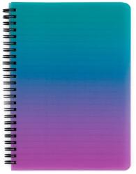 KARTON P+P OMBRE Twin wire A5 PP, rózsaszínű (7-42225)