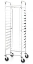  Szállítókocsi vendéglátóipari tálcák szállításához 15x 600x400 mm Kitchen Line - Hendi 813287 (813287)