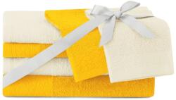  Törölköző FLOS sárga 2*30x50+2*50x90+2*70x130 AmeliaHome