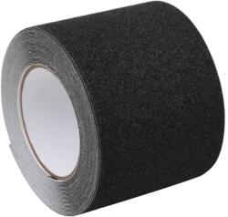 vidaXL Противоплъзгаща лента черна 0, 1x10 м PVC (153123)