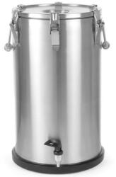  Acél termosz élelmiszer-szállításhoz csappal 35L - Hendi 710326