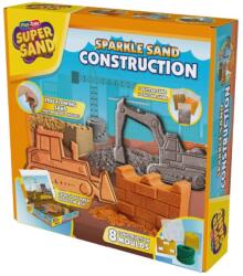 Play-Toys Set de joacă Play-Toys - Nisip de joacă, Mașini de construcții (2205)