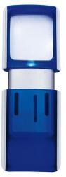 WEDO Nagyító, 35x38 mm, LED fénnyel, WEDO, kék 2717503 (2717503)