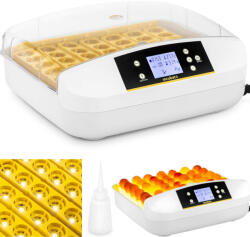  42 tyúktojás keltetőgép 90 W-os teljesítménygel + ovoszkóp