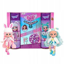 TM Toys Babák 20cm Cry Babies Bff Coney és Sydney szett 2 Pack+tartozékok+nyaklánc (8421134904316)