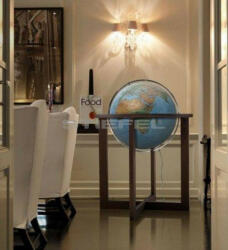  Földgömb Cross Blue duo világítós álló földgömb Ø 50 cm (GCB50)