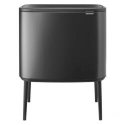 Brabantia Coș Brabantia Bo Touch 1008854, 36 L, Deschidere lină și silențioasă, Deschidere mare, Gri închis (1008854) Cos de gunoi