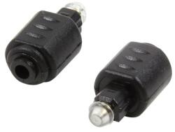 LogiLink CA1016 Audioadapter, Toslink/M - Mini-Toslink/F, fekete (CA1016)