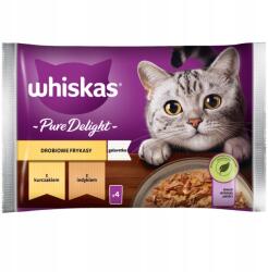 Whiskas Adult Macskaeledel Csirke Pulyka 4x85g