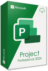 Microsoft Project Professional 2024 (1 eszköz / Lifetime) (Költöztethető)