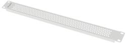 Lanberg 19" 1U perforált takaró panel, szürke AK-1411-S (AK-1411-S)