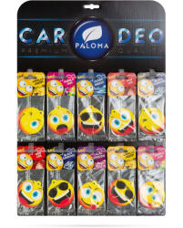 Paloma - Emojis Autós Illatosító - 90 db (P50279N)