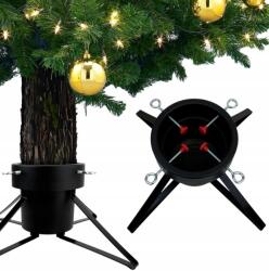 Ruhhy Karácsonyfatartó állvány Nagy karácsonyfa állvány Stabil Fekete (22306)