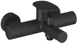 RAVAK SG 022.20BL Fali kádcsaptelep zuhanyszett nélkül - MATT FEKETE X070547