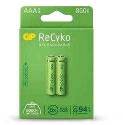GP Batteries akku ReCyko micro ceruza (AAA) 850mA 2db/Cs GP85AAAHC-RCK-PGB2 (GP85AAAHC-RCK-PGB2)