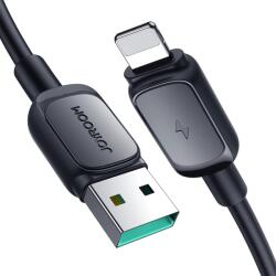 JOYROOM Cablu pentru incarcare si transfer de date Joyroom A14, USB/Lightning, 2.4A, 2m, Negru (6956116748289)
