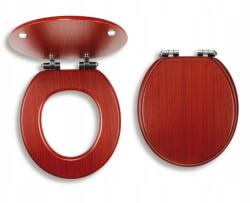 FERRO Mdf WC-ülőke, lassan ereszkedő, sötét dió (8590309038405)