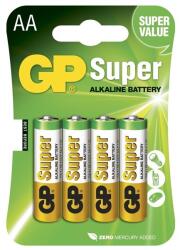GP Batteries elem Super alkáli ceruza (AA) GP15A-BL4 4db (GP15A-BL4)