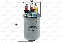 VALEO Filtru combustibil VALEO 587562