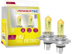 Power-TEC M-Tech Powertec Retro H4 12V Duo Izzó - Sárga