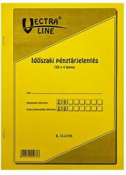 VECTRALINE Nyomtatvány idõszaki pénztárjelentés VECTRALINE A/4 álló 25x4 lapos (1 csomag tartalma 5 darab) (B13-21/V)