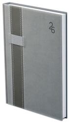 TopTimer Határidõnapló TOPTIMER Vario V012 B/6 heti fehér lapos szürke-sötétszürke 2026 (T012V-005) - tonerpiac