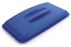DURABLE Capac pentru coș de gunoi din plastic DURABIN 60 albastru Cos de gunoi