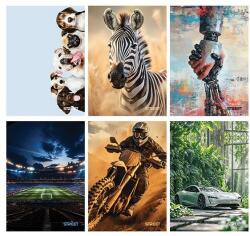 STREET Füzet vonalas STREET A/5 50 lapos Maxi margóval (65964) - tonerpiac