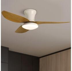 Brilagi Brilagi-LED állítható mennyezeti ventilátor LED/30W/230V 3000-6500K fehér/barna+ WF-OSD-009-WHW (BG1609)