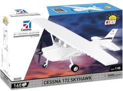 COBI Cessna 172 Skyhawk-alb, 1: 48, 160 CP (CBCOBI-26620)