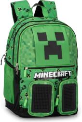 MINECRAFT Ученическа раница Minecraft Pixels - с 2 отделения (72510)