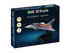 Revell 3D Пъзел Revell - Изтребител Eurofighter Typhoon, 75 части (R00253)